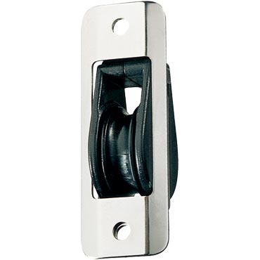 Ronstan RF30711 Ball Bearing Single Cover Plate 30mm Exit Block - Click Image to Close